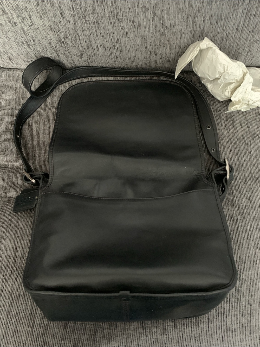 Limited Edition 75th Anniversary Saddle Bag | Black & Burgundy #38247 - Picture 14 of 16